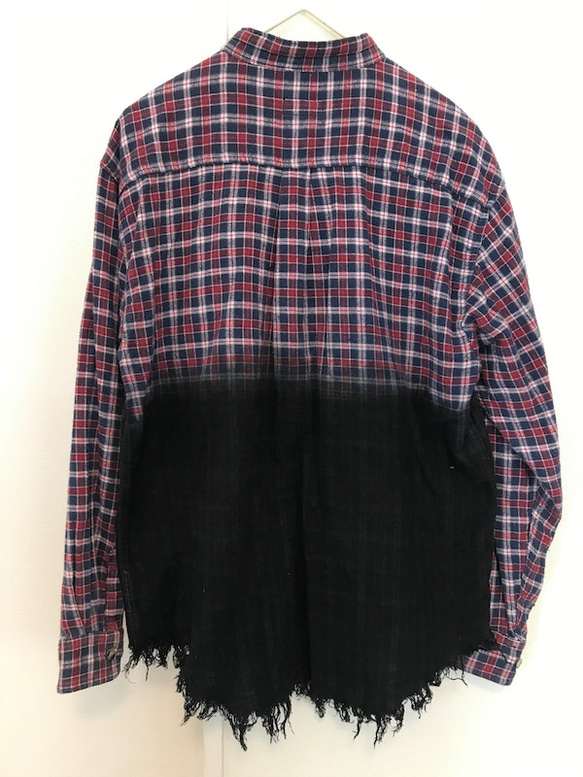 リメイクダイチェックシャツ2 remake die check shirt 2 7枚目の画像