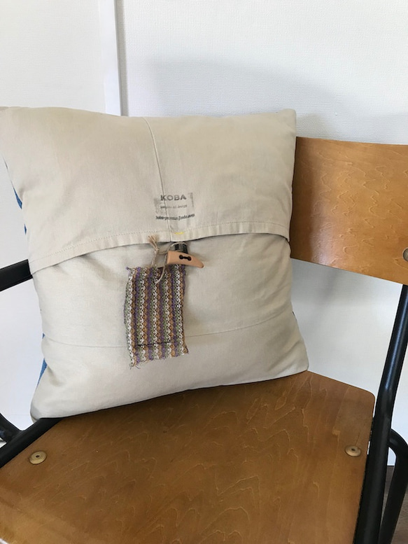 リメイククッションカバー1 remake cushion cover 1 3枚目の画像