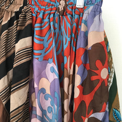 リメイクスカーフロングスカート remake scarf long skirt ロング  