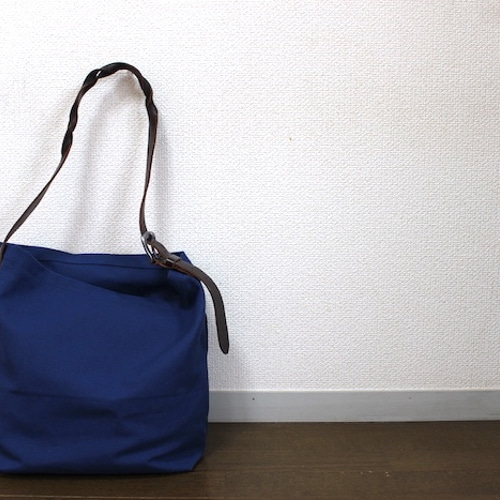 リメイクベルトバッグ REMAKE BELT BAG （BLUE) ショルダーバッグ
