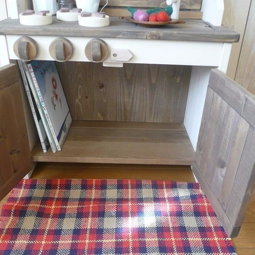 ハンドメイド おままごとキッチン アンティーク オープンカフェ