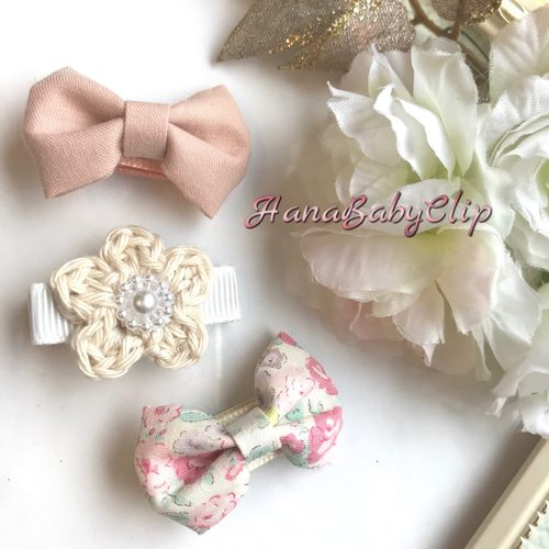 PLUIE ヘアクリップ3点セット PLUIE ヘアクリップ3点セット PLUIE ヘアクリップ3点セット