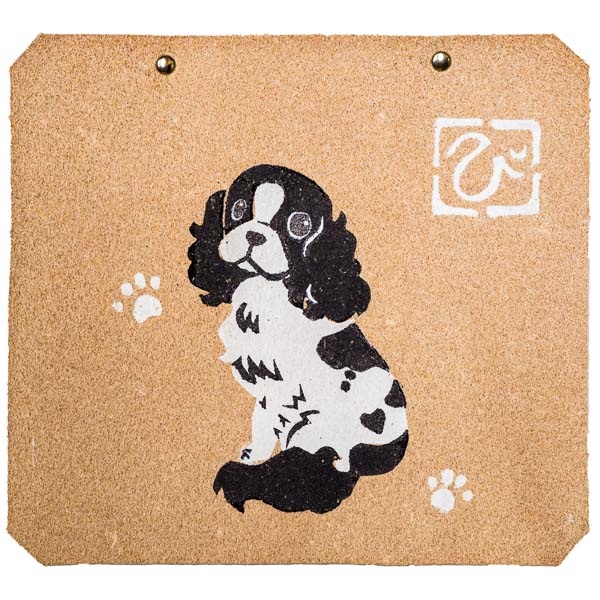 キャバリア トイレットペーパーホルダーカバー 犬 雑貨 トイレ用品 革 プレゼント ペット オーナーグッズ