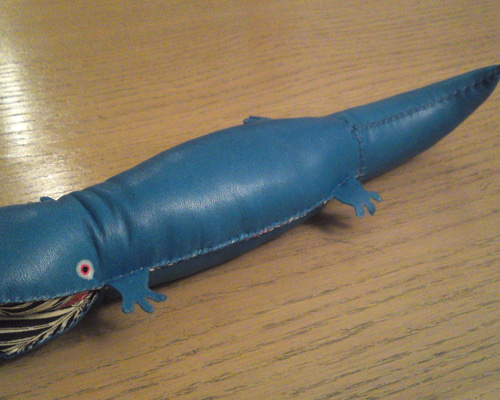 オオサンショウウオのハンザキくん 青 その他ケース nomuo 通販 9230