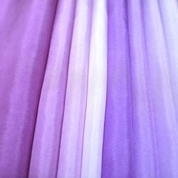 （U-1）正絹　胴裏　手染め12枚　12色　はぎれセット　紫系グラデーション　つまみ細工用布・吊るし飾りに 3枚目の画像