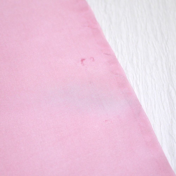 (I-01) 純絲 habutae 雙層襯裡（和服襯裡） 手染襯裡 12 件 去皮套裝 粉色/紫色/淺藍色/綠色 漸變旋鈕 第7張的照片