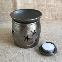 茶香炉(アロマポット) 星の模様 1枚目の画像