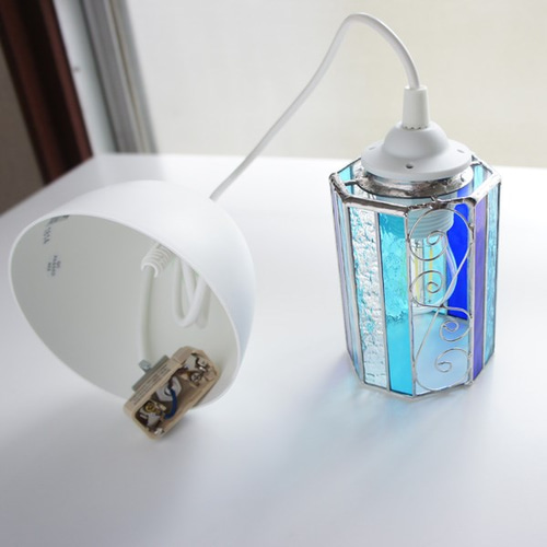 ペンダントライト 『ブルーストライプ』 シーリングライト・ペンダント