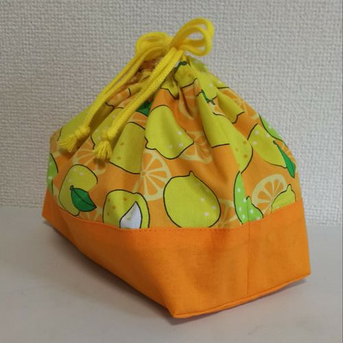 給食袋・お弁当袋 (入園・入学に) お箸セットが入ります 元気な