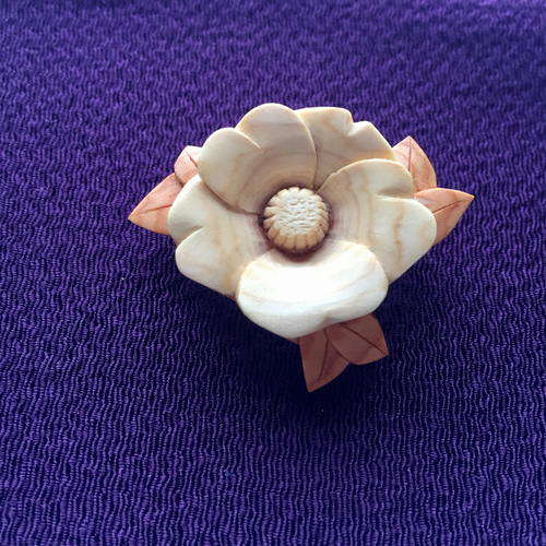 ハンドメイド 木彫り 収納ボックス 椿 お花 文庫 木箱 小物入れ ケース 収納 木製 木彫り 彫刻 百合 椿 花柄