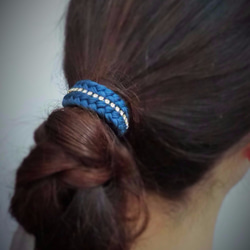 Vintage Bijou Hair Rubber vintage hairtie &lt;HG-RBA&gt; 第4張的照片