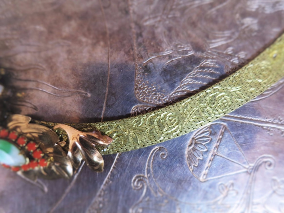 ヴィンテージネックレス ボタニカル vintage necklace botanical <NC-MSbtnc> 5枚目の画像