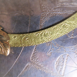 ヴィンテージネックレス リーフ vintage necklace leaf <NC-MSlf> 4枚目の画像