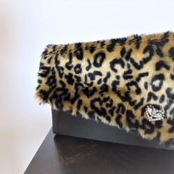 クラッチバッグ ヴィンテージビジュー＆ファー vintage bijou clutch bag <CBG-RB7> 2枚目の画像