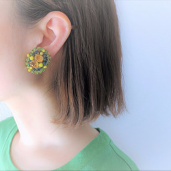 ヴィンテージイヤリング vintage earrings <ER-RBylgr> 5枚目の画像