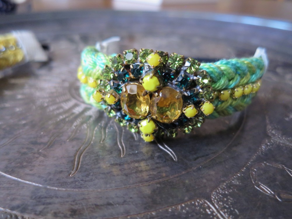 ビジューヘアゴム vintage bijou hair tie <HTB1-1219>