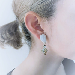 Pearl &amp; Bijoux 耳環 Miriam Haskell 耳環 Miriam Haskell<PE2-L19> 第4張的照片