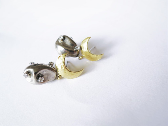 ドロップピアス vintage drop earrings <PE11-0420> 7枚目の画像