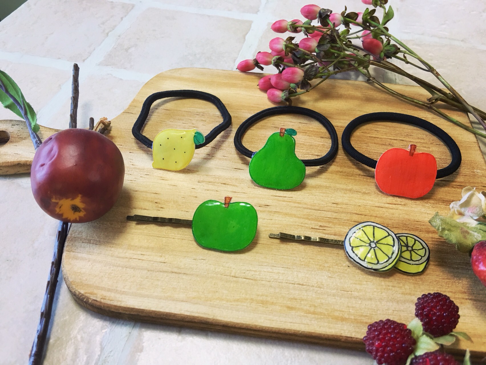 オーダーメイド♡りんごちゃん＆れもんちゃん♡ベビーヘア