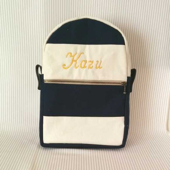 ORDER★Boy★Baby Backpack★Navy 1枚目の画像