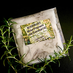 【今年も販売】モイストポプリ 無農薬自家栽培ローズマリー オリジナルブレンド精油入り 1枚目の画像