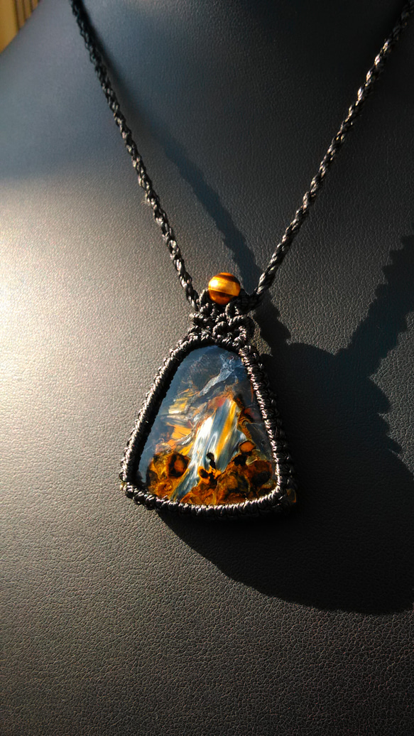 ピーターサイトのマクラメペンダント[PEN-369] ネックレス・ペンダント