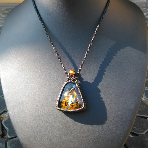 ピーターサイトのマクラメペンダント[PEN-369] ネックレス・ペンダント