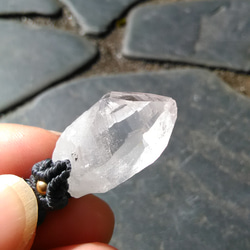 水晶天然石材花邊吊墜[PEN-463] 第5張的照片