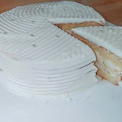 ホワイトチョコ生クリームケーキ 6枚目の画像