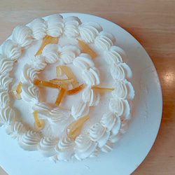 レモンのバタークリームケーキ 1枚目の画像