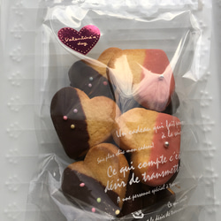 バレンタインハートチョコクッキー100g 2枚目の画像