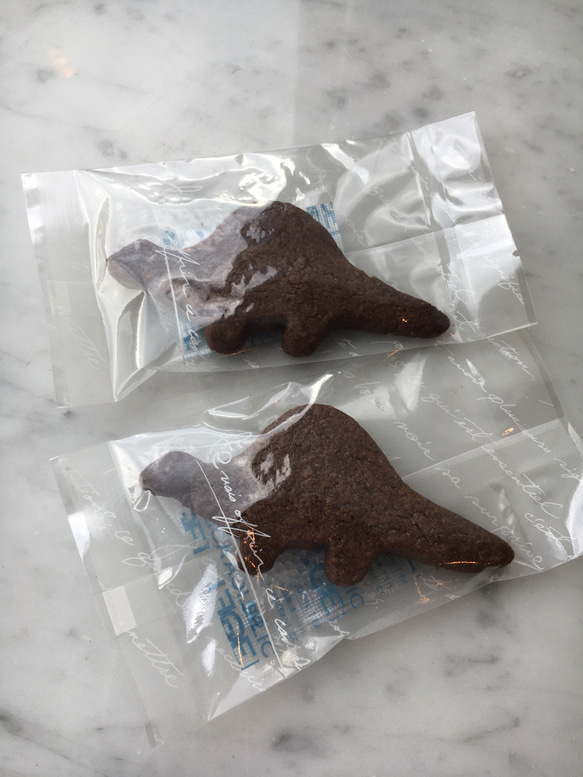 恐竜クッキー　3枚 2枚目の画像