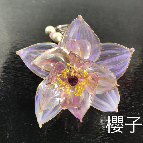天上の目覚め花 儚い色に想いを馳せて セール‼️ その他アクセサリー 