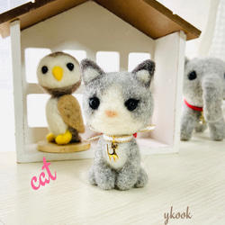 うさぎのママ様　うさぎ額縁入り羊毛フェルト お花畑からこんにちは✾ナチュラルうさぎさん羊毛フェルト雑貨