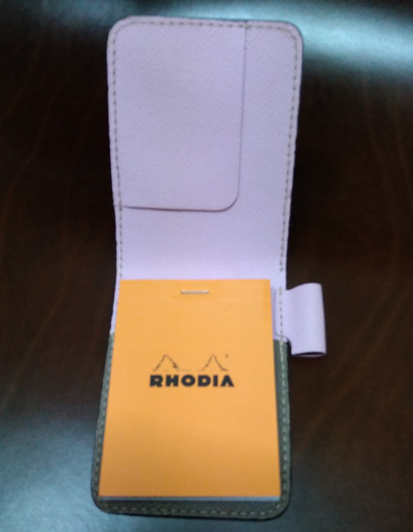 RHODIA(ロディア)メモ帳カバー 3枚目の画像