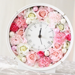 オトナ可愛い花時計　ギフトボックス付き 4枚目の画像