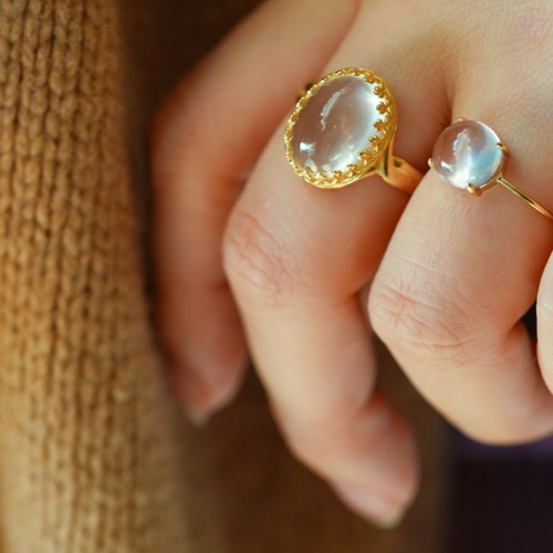 スターローズクォーツ オーバルLLリング 指輪・リング Juvelia 通販  