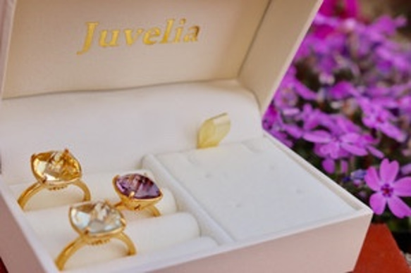 [珠寶品質/ 3套¥13400→¥10000]石英戒指[限時珠寶盒禮物！ ] 第2張的照片