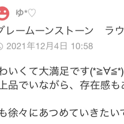 [六月誕生石]灰色月長石14kgf圓形戒指 第3張的照片