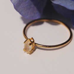 ルチルクォーツ マーキスSファセットリング 指輪・リング Juvelia 通販