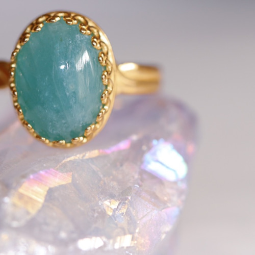 juvelia ソルオーバルリング グランディエディライト ソル オーバルリング【Sol Oval Ring】 – Juvelia