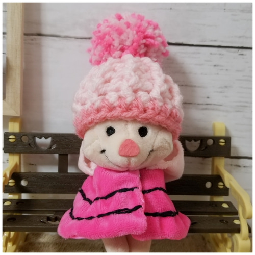 ちょっこりさん☆ビーニー帽 ちょっこりさん☆ニット帽＆ケープ