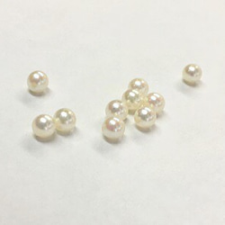 あこやベビーパール  4mm. 10pieces 2枚目の画像