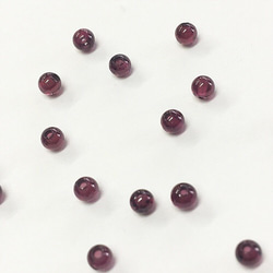 ガーネット  丸玉  3mm   30pieces 1枚目の画像