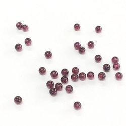 ガーネット  丸玉  3mm   30pieces 3枚目の画像