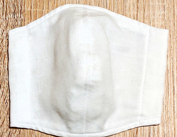 【受注制作】立体マスク2枚セット（単色） 3枚目の画像