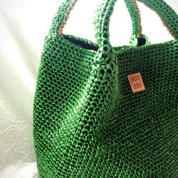 「ざーずさま専用」いつも持ちたい緑のバッグ 2枚目の画像