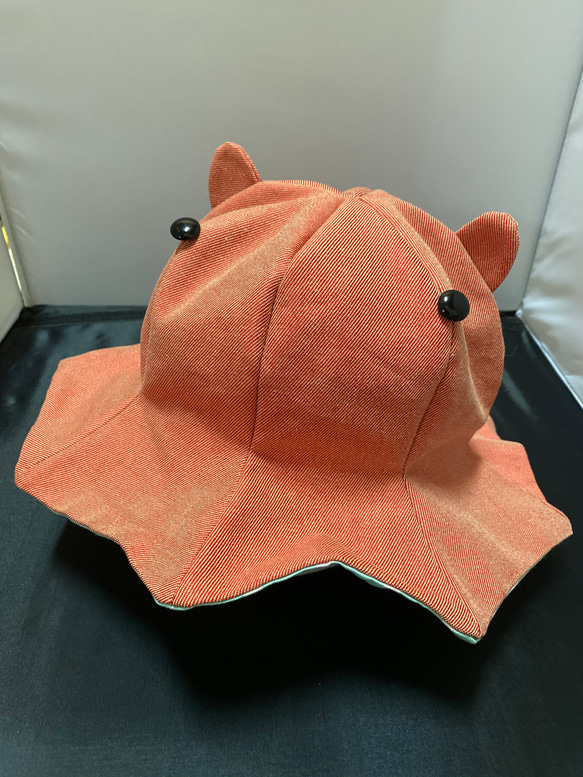 T様お取り置き商品】メンダコさん帽子（ミントグリーン） ハット 創作  