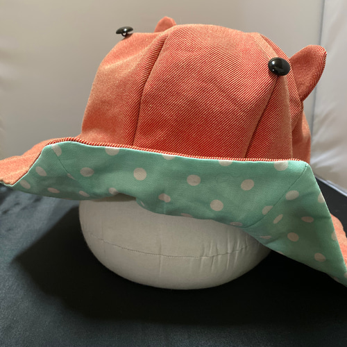 T様お取り置き商品】メンダコさん帽子（ミントグリーン） ハット 創作  