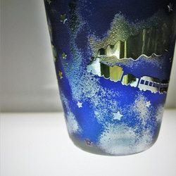 “ Creema限量版”玻璃杯繁星點點的夜晚 第4張的照片